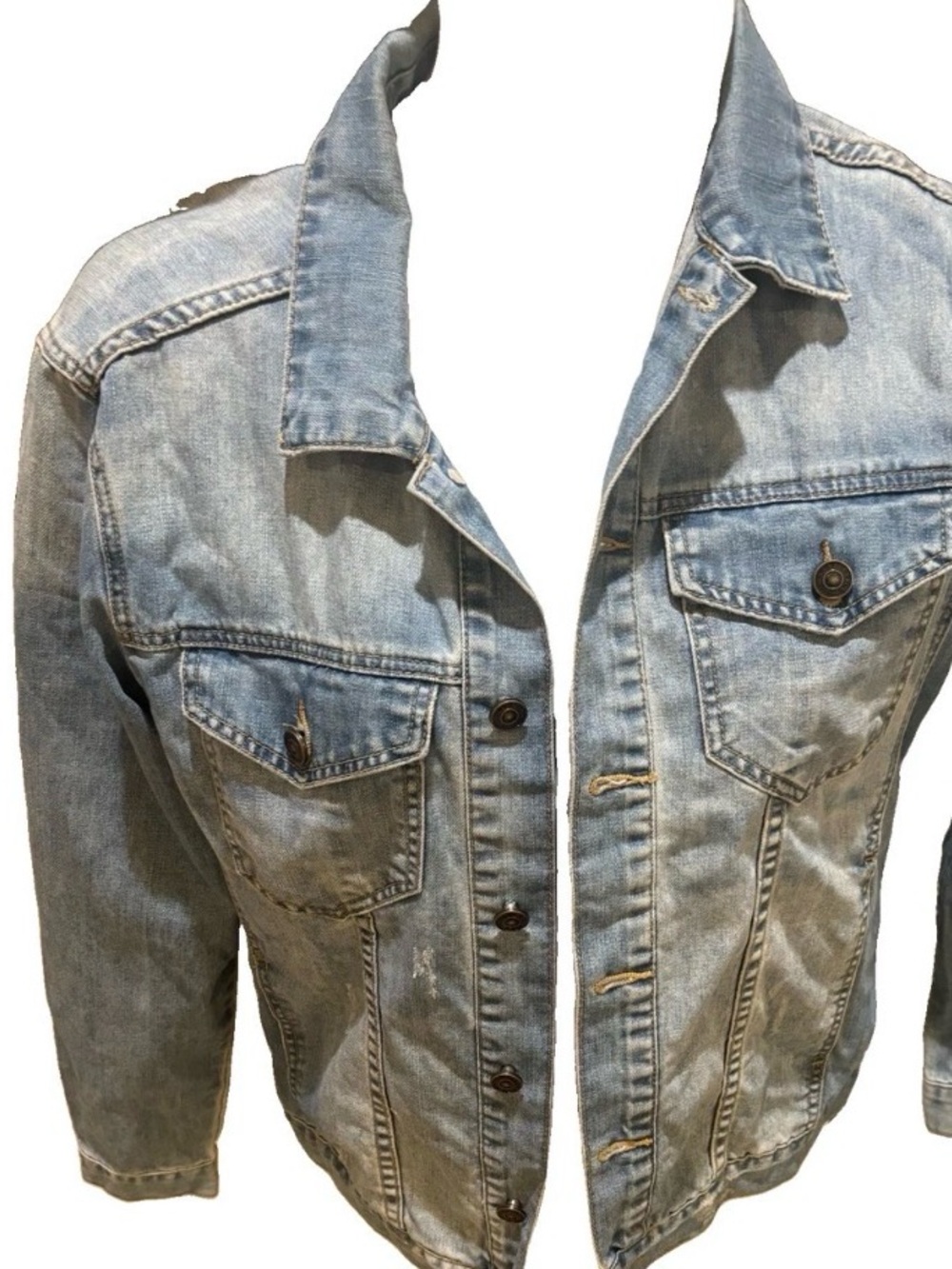 Beautiful stylish, Denim Jean jacket by Americanino known for style size small